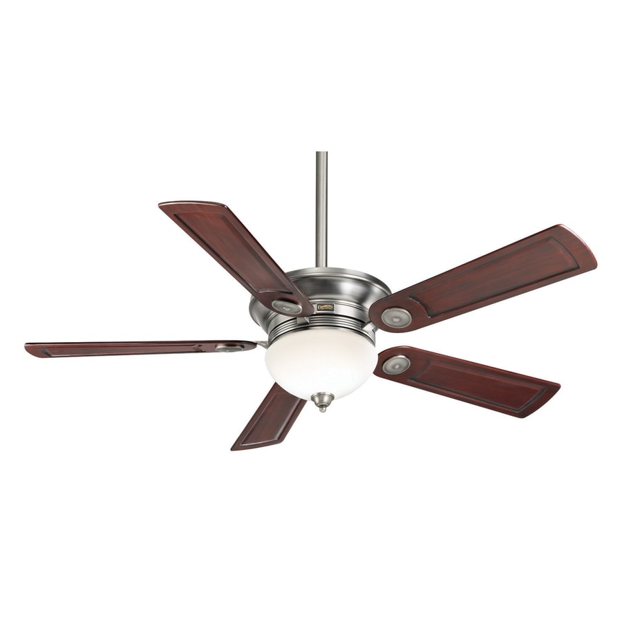 Casablanca 59062 Whitman 54-in Ceiling Fan with Light Kit and Wall-mounted Remote (5-Blade)