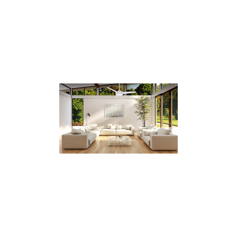 Casablanca Tercera 52-in Ceiling Fan with Light Kit and Wall-mounted ...