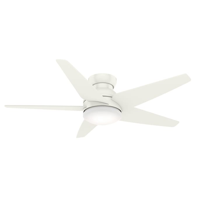 Led Indoor Flush Mount Ceiling Fan, Flush Mount Ceiling Fan With Light White