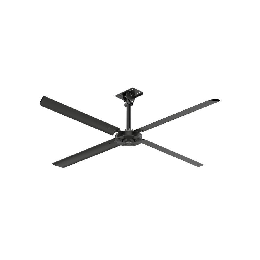 Hunter 120 In Indoor Commercial Downrod Ceiling Fan And