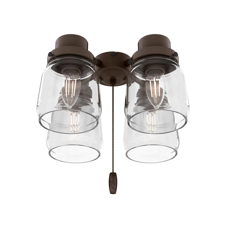 Hunter Hunter Original 4-Light Chestnut Brown Ceiling Fan Accessory