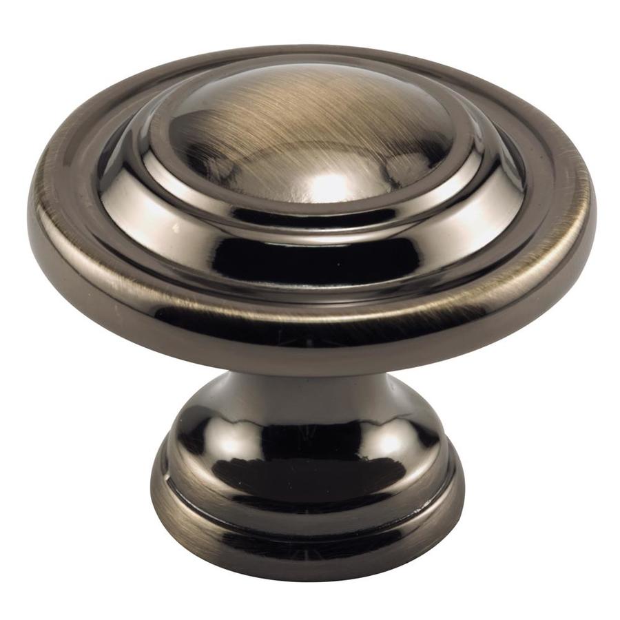 Shop Bifold Closet Door Knobs at Lowes.com - Prime-Line 1-3/4-in Diecast Antique Brass Bifold Closet Door