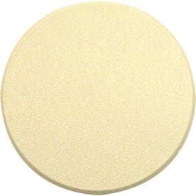 Prime Line SCU 9186 5 in. Ivory Textured Round Rigid Vinyl Wall Protector Bumper- Pack Of 12