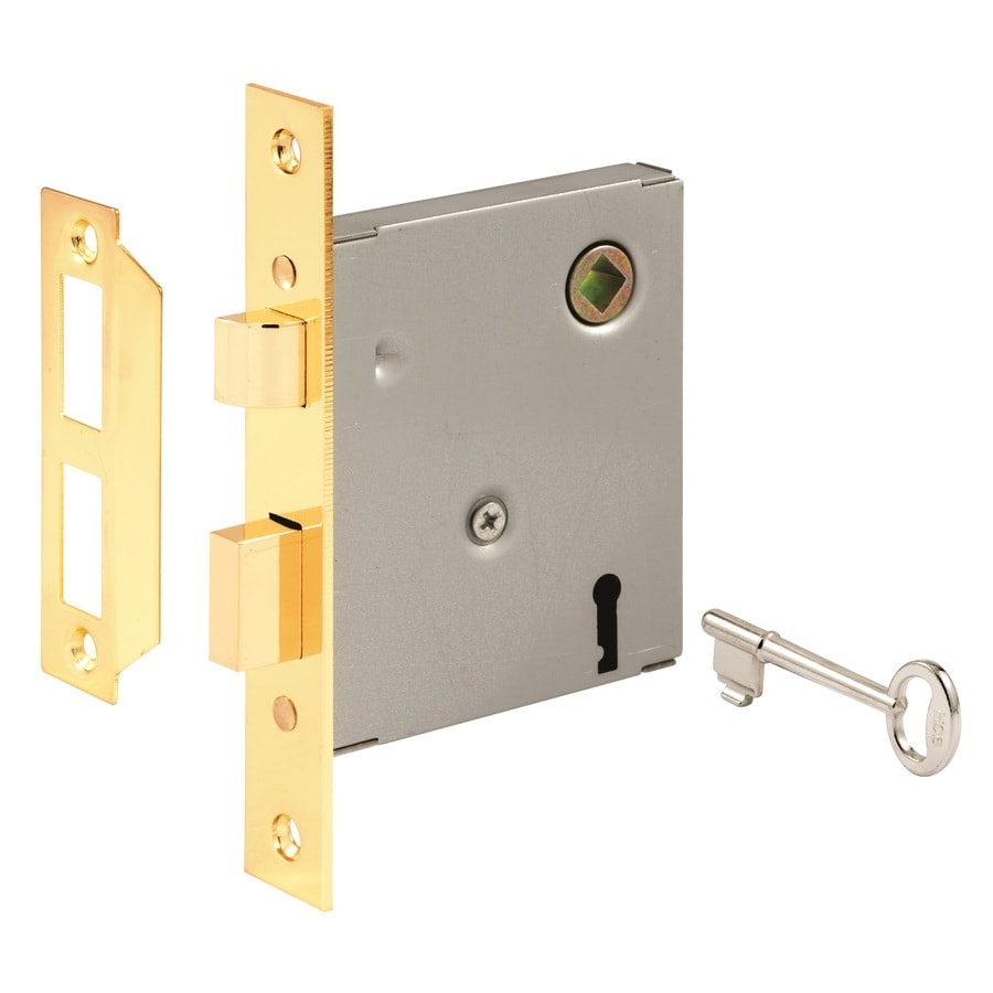 Gatehouse Brass Keyed Entry Door Handleset at Lowes.com