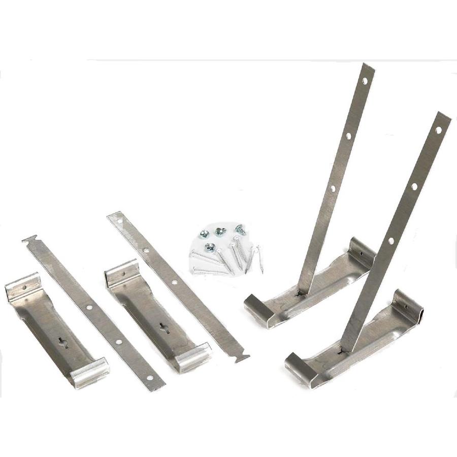 Amerimax Galvanized Steel Gutter Hidden Hanger At Lowes Amerimax Galvanized Steel Gutter Hidden Hanger