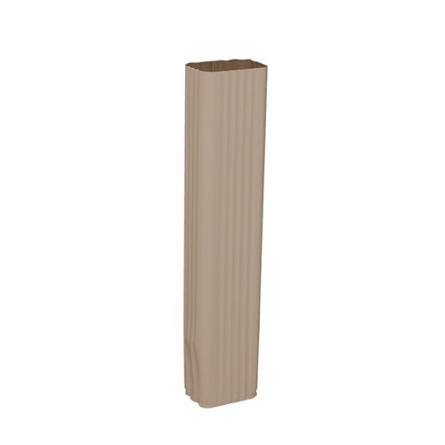 Amerimax 2.188in Natural Clay Aluminum Downspout Extension in the