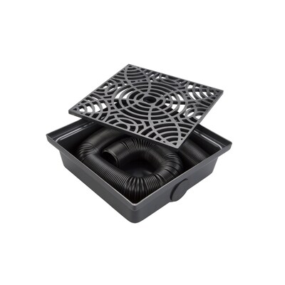 catch basin downspout amerimax lowes canada profile euramax low components department gutter building drainage