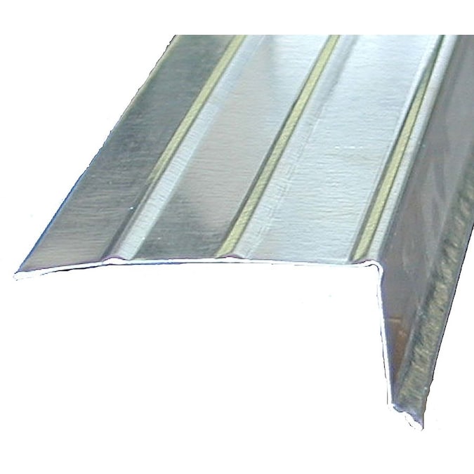 Amerimax C3 2in x Unpainted Galvanized Galvanized Steel Drip Edge in the Drip Edges department