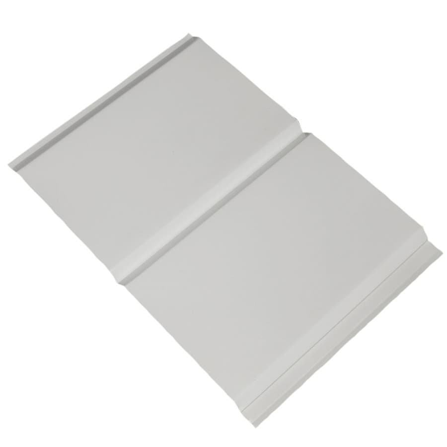 Amerimax 13in x 144in White Aluminum Solid Soffit at