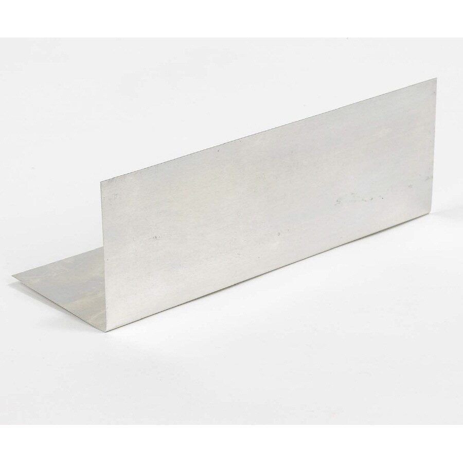 Amerimax 4 In X 12 In Galvanized Steel Step Flashing At 