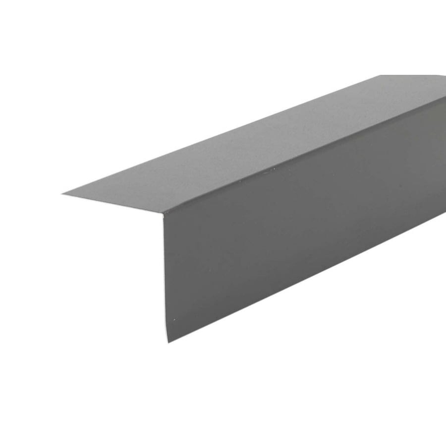 Amerimax Hemmed C 1.5in x 10ft Galvanized Steel Drip Edge at