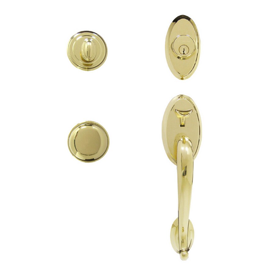 Gatehouse Polished Brass Commercial Residential Entry Door