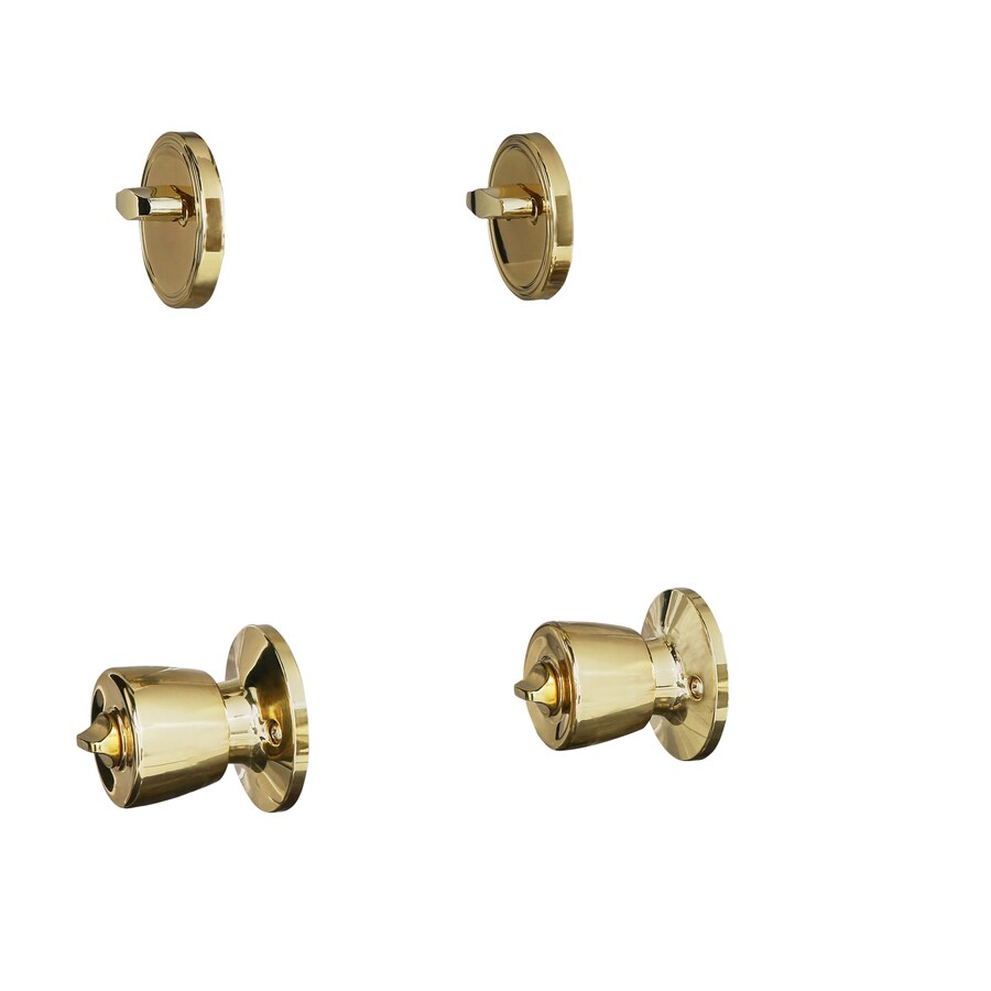 Gatehouse Gallo Polished Brass Keyed Entry Door Knob At Lowes Com
