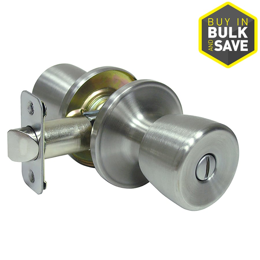 Shop Privacy Door Knobs at Lowes.com - Gatehouse Gallo Tulip Turn Lock Privacy Door Knob