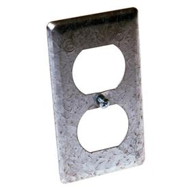 UPC 050169008645 product image for Raco 1-Gang Rectangle Metal Electrical Box Cover | upcitemdb.com