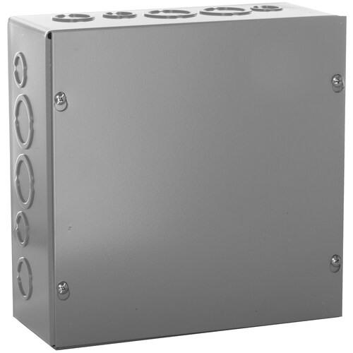 WIEGMANN SC Gray Metal Weatherproof New Work Standard Enclosure Wall ...