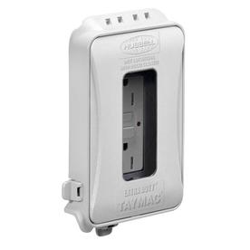 Electrical Box Covers At Lowes Hubbell Taymac 1 Gang Rectangle Plastic Weatherproof Electrical Box Cover