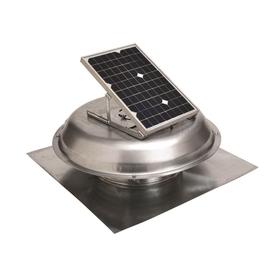 Solar Roof Vents At Lowes Master Flow 500 Cfm Silver Galvanized Steel Solar Roof Vent
