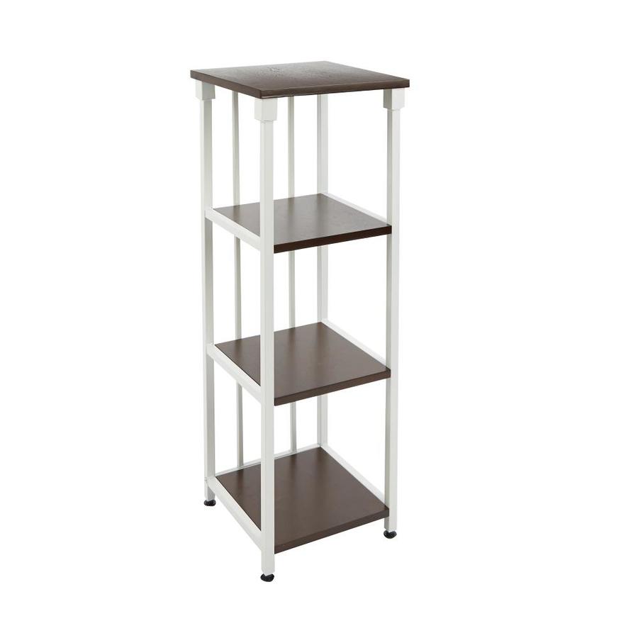 bathroom stand alone shelves