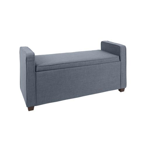 Cheyenne Products Madeline Casual Charcoal Storage Bench in the Indoor ...