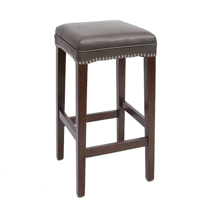 Cheyenne Products Brown Bar Height Upholstered Bar Stool in the Bar ...