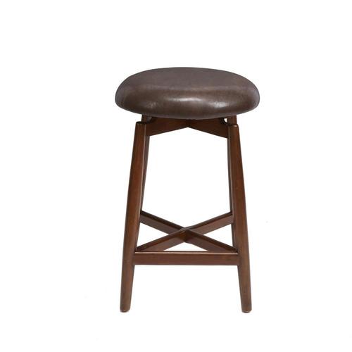 Cheyenne Products Dodie Brown Counter Upholstered Swivel Bar Stool in