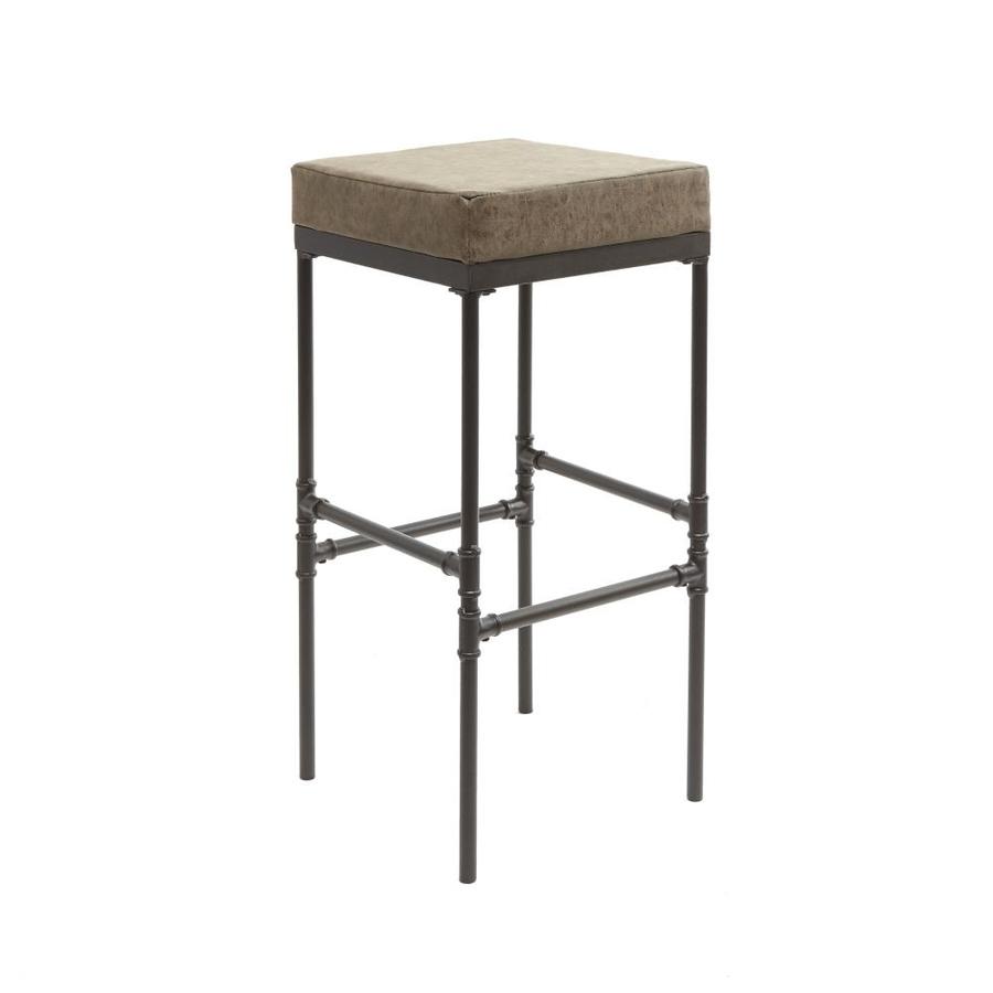 Cheyenne Products Powell Distressed Brown Bar Stool at Lowes.com