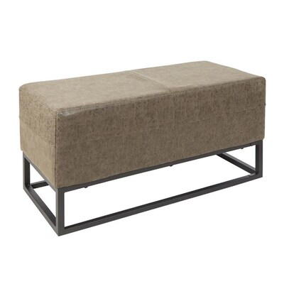 Cheyenne Products Casual Distressed Brown Accent Bench At Lowes Com