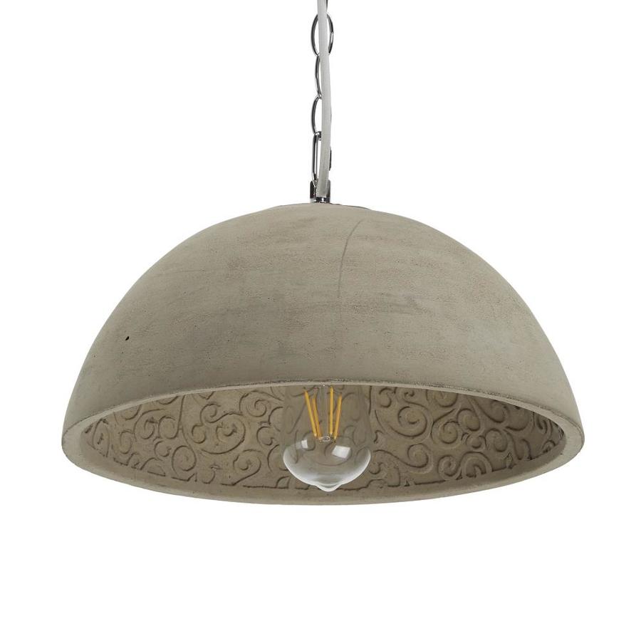 Cheyenne Products Cement Pendant Light Transitional Bell Led