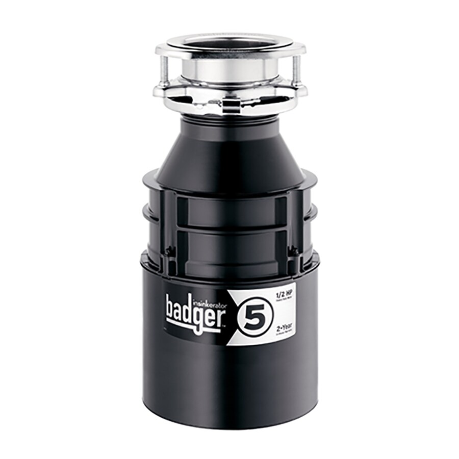 Insinkerator Badger 5 1 2 Hp Continuous Feed Garbage Disposal In Insinkerator Badger 5 1 2 Hp Continuous