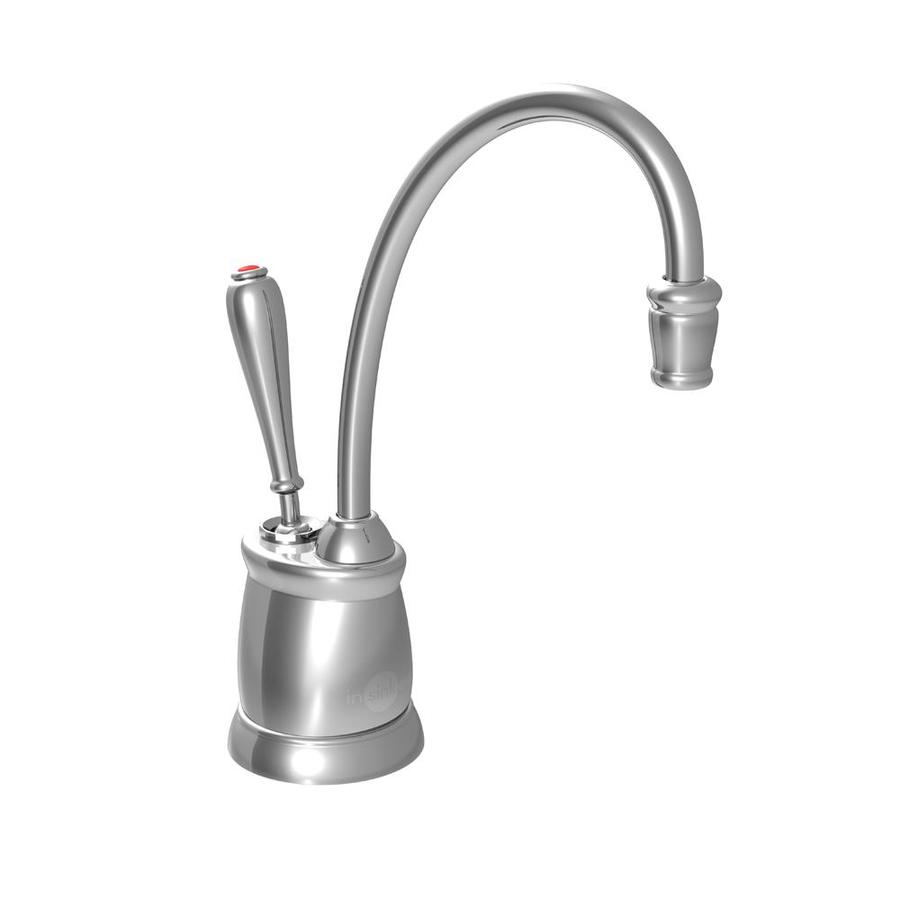 InSinkErator Indulge Polished Chrome Hot Water Dispenser with Hi-Arc Spout