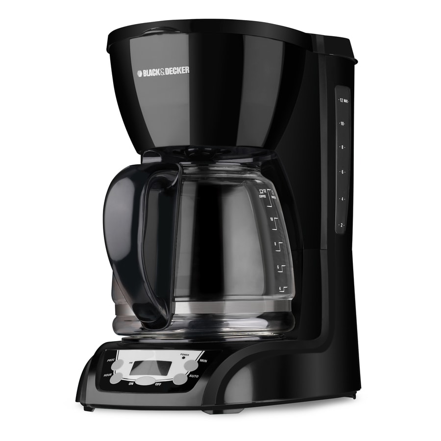 Black + Decker 12 Cup Automatic Drip Coffee Maker - Black