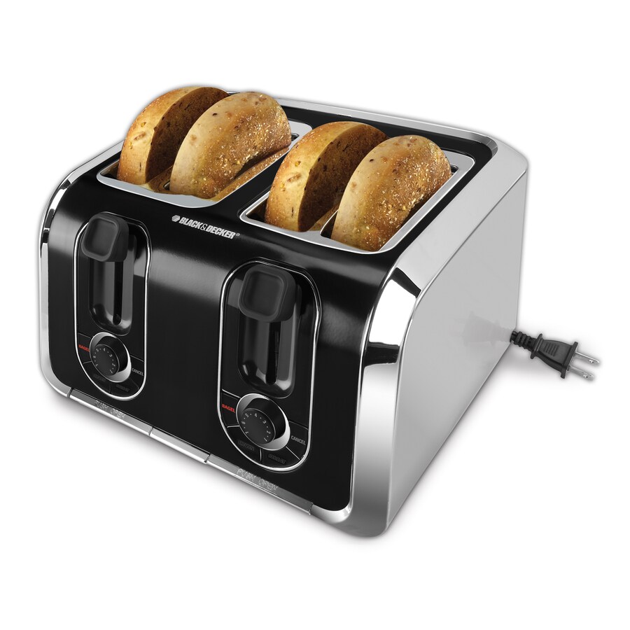BLACK & DECKER TR1400SB 4-Slice Stainless Steel Toaster