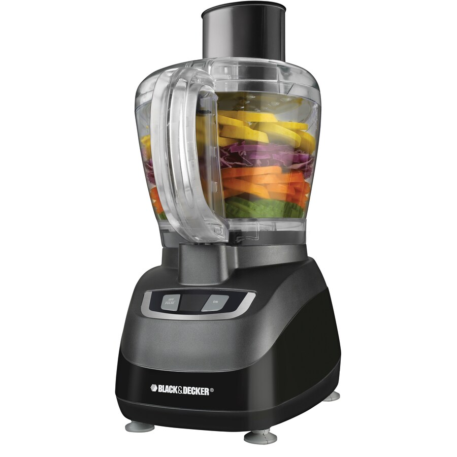 BLACK & DECKER FP1600B 8 Cups 450-Watt Black Food Processor