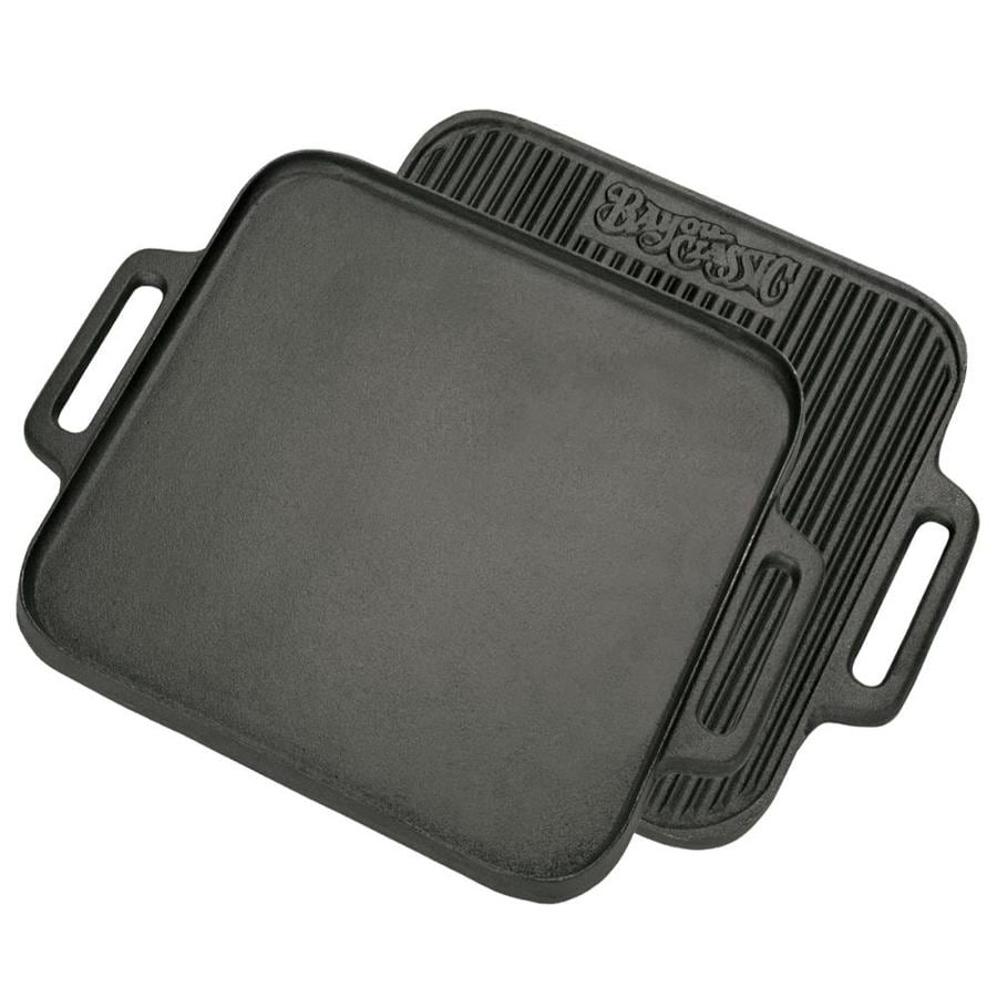 Shop Bayou Classic 1 Piece 14 In Cast Iron Griddle At