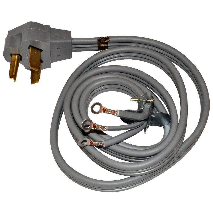 Whirlpool® 4Foot 3Wire 30Amp Dryer Cord at