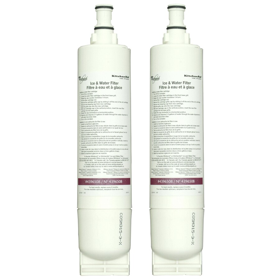 Whirlpool 2-Pack 6-Month Refrigerator Water Filters at Lowes.com