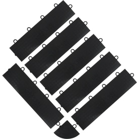 UPC 050946964157 product image for Gladiator 7-Pack Black 3-in W x 12-in L Garage Flooring Edges | upcitemdb.com