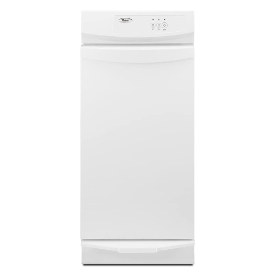 Whirlpool Gold 15in White Undercounter Trash Compactor at