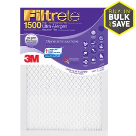UPC 051111020036 product image for Filtrete Ultra Allergen Reduction Electrostatic Pleated Air Filter (Common: 20-i | upcitemdb.com