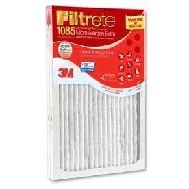 Filtrete 2-Pack Micro Allergen Extra Reduction Electrostatic Pleated Air Filters (Common: 16-in x 20-in x 1-in; Actual: 15.7-in x 19.6-in x 1-in)