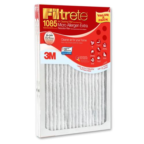 Filtrete 19.5-in X 19.5-in X 1-in 1085 Mpr Allergen Defense Extra 2 