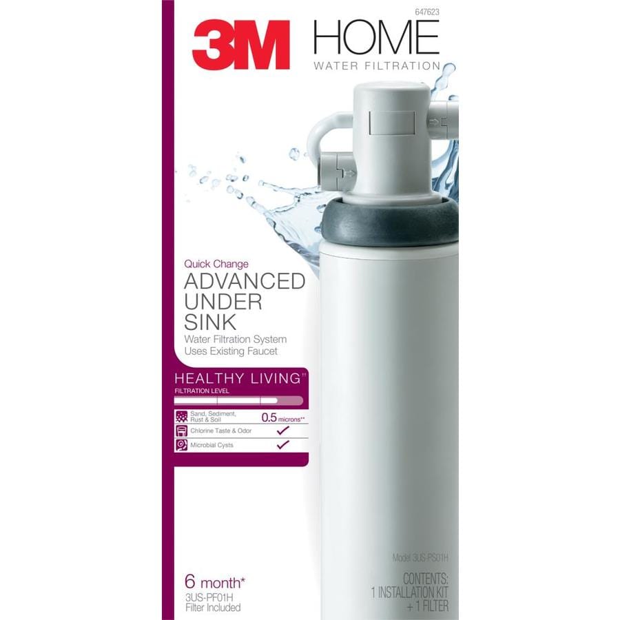 3m Single Stage Under Sink Water Filtration System At Lowes Com