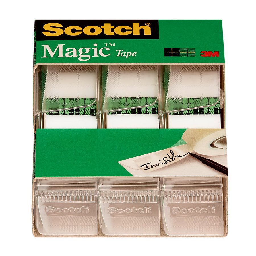 Scotch Magic Tape in Pack - 3 ct