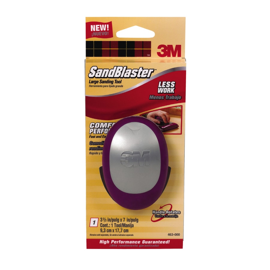 3M 463-000-CC Hand Sander 3.66-in x 7-in