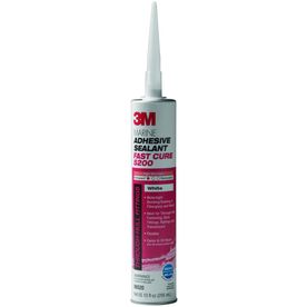 3M COMPANY 06520 10OZ White Marine Sealant