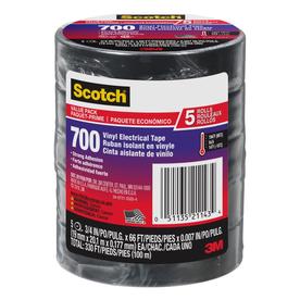 UPC 051135211434 product image for Scotch 5-Pack 66.0-ft Electrical Tape | upcitemdb.com