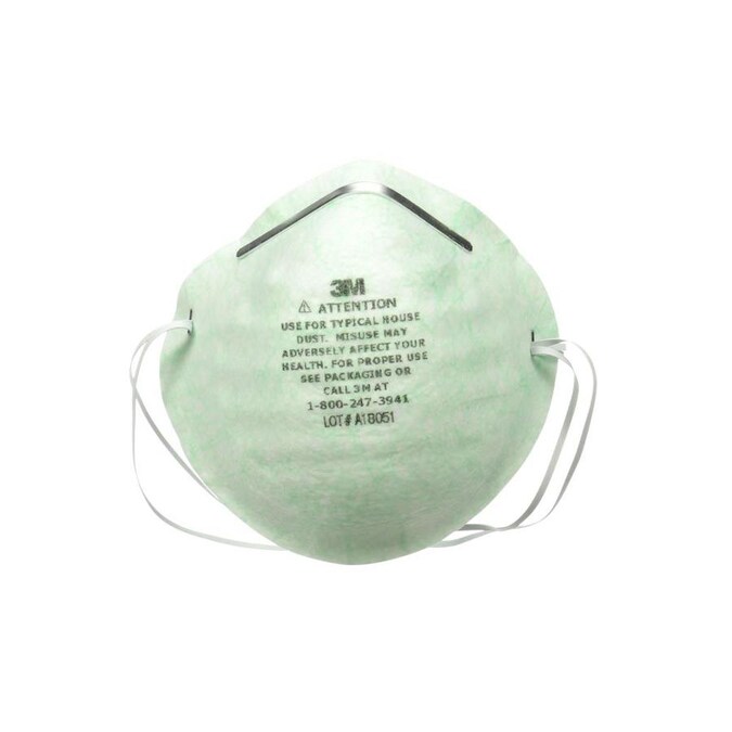 3m 4 Pack Disposable Sanding Safety Mask In The Respirators Safety Masks Department At Lowes Com