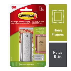 3M Command Sawtooth Sticky Nail Hanger