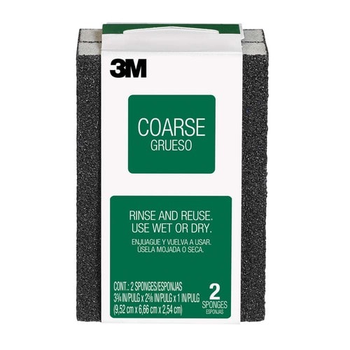 3M 2.62in x 3.75in Commercial Sanding Sponge in the Sanding Sponges